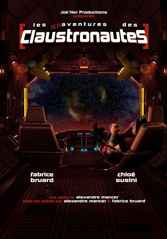 Affiche les non aventures des claustronautes