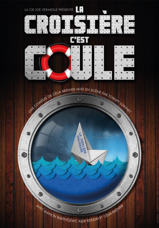 Affiche la croisière c'est coule