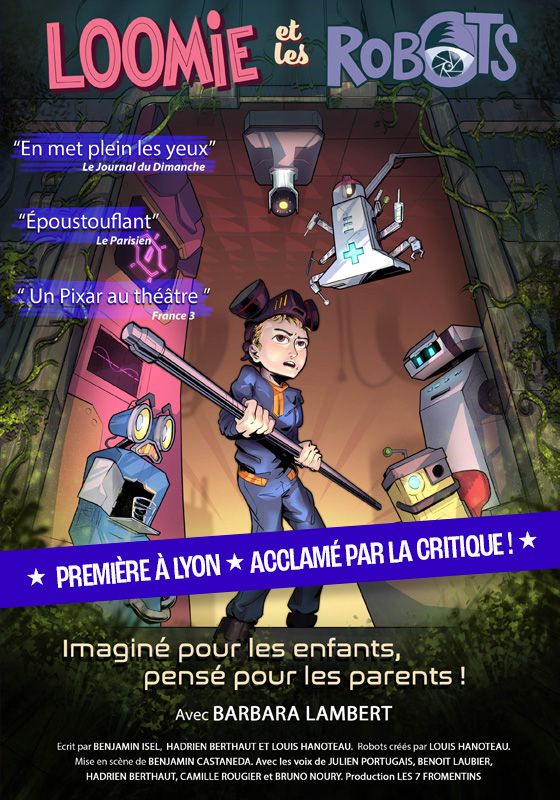 Loomie et les robots au théâtre Lulu